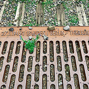 Mahnmal Gleis 17 - J&uuml;dische Tour